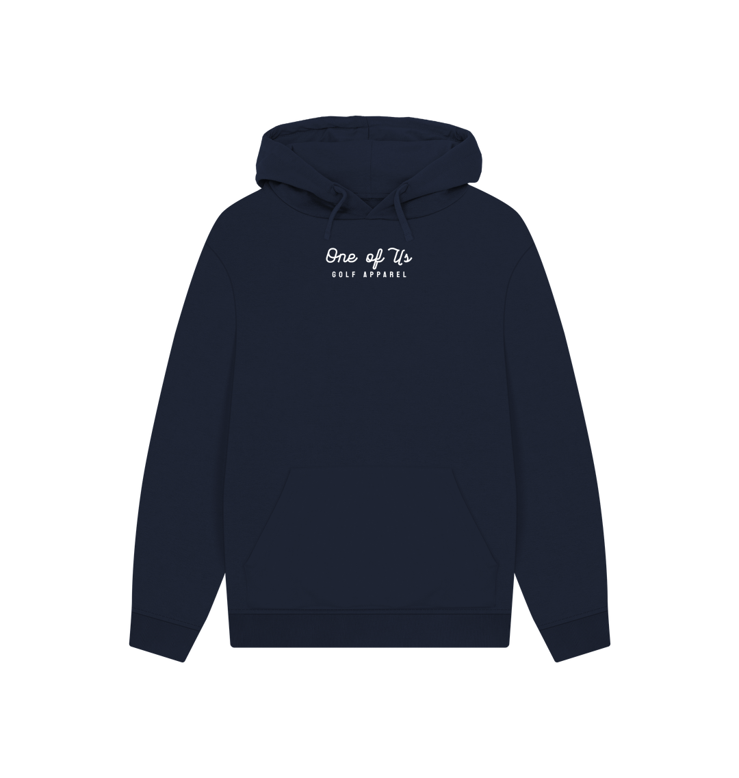 Navy Printed Hoody