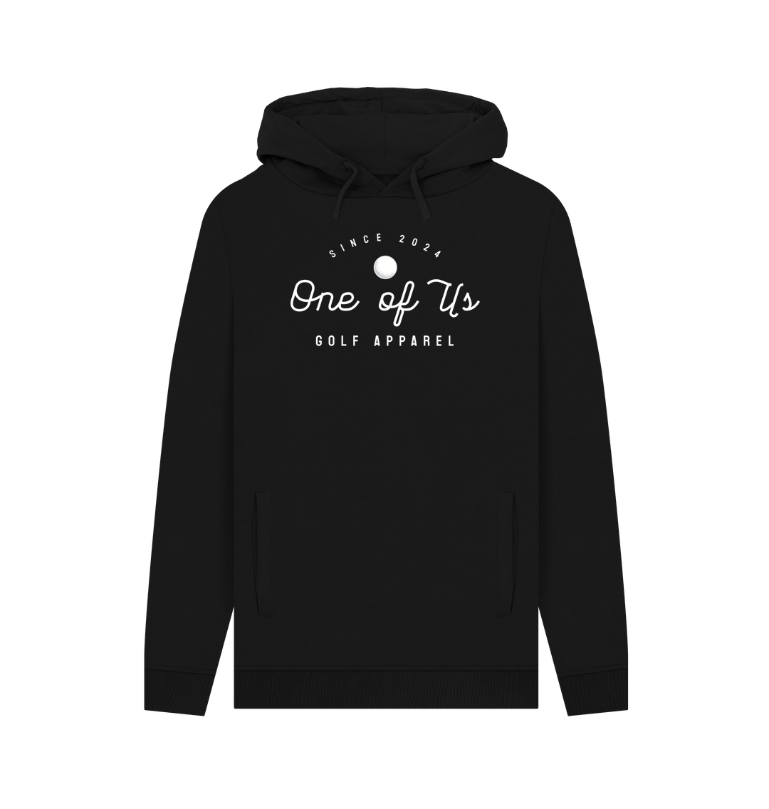 Black Printed Hoody