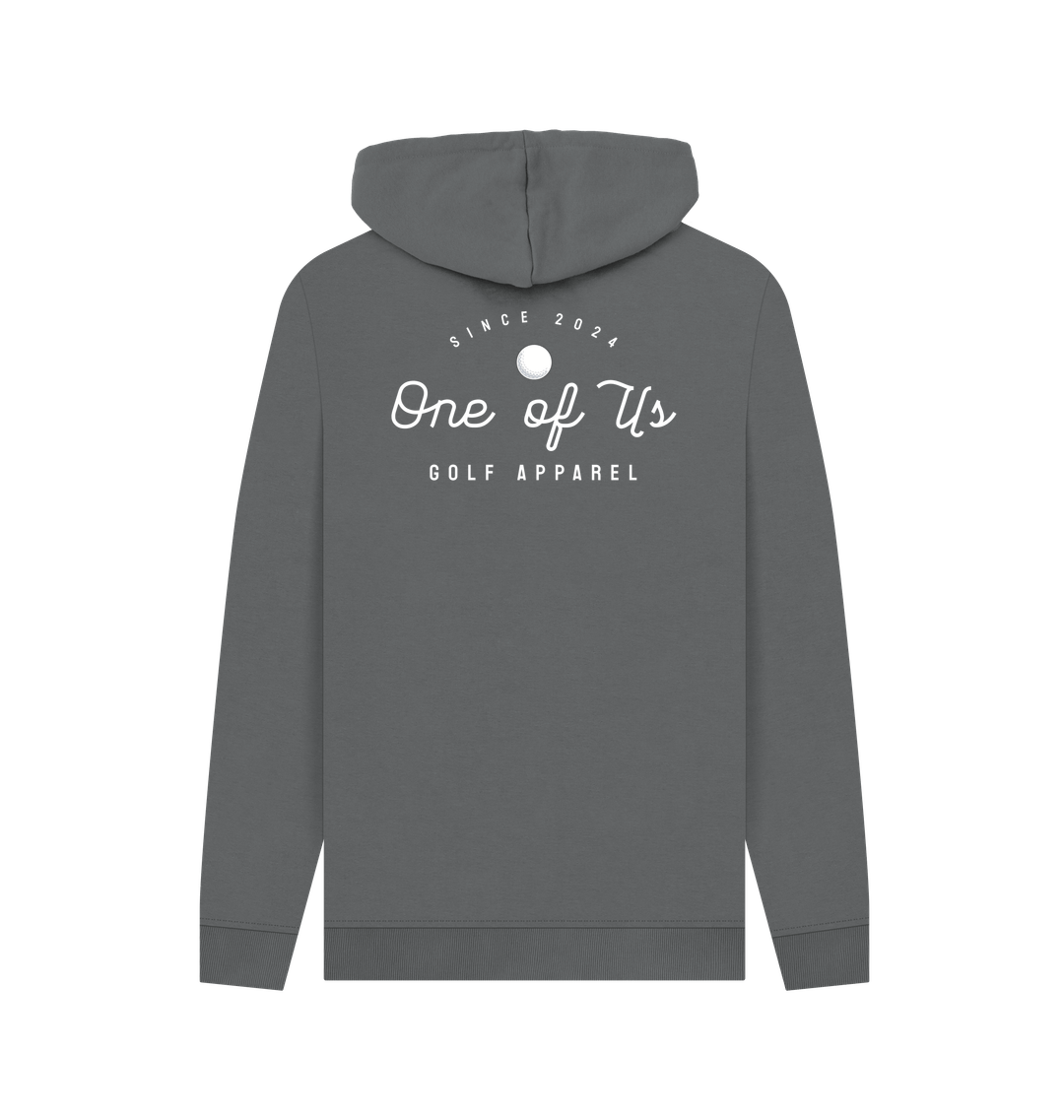 Slate Grey Printed Hoody Back