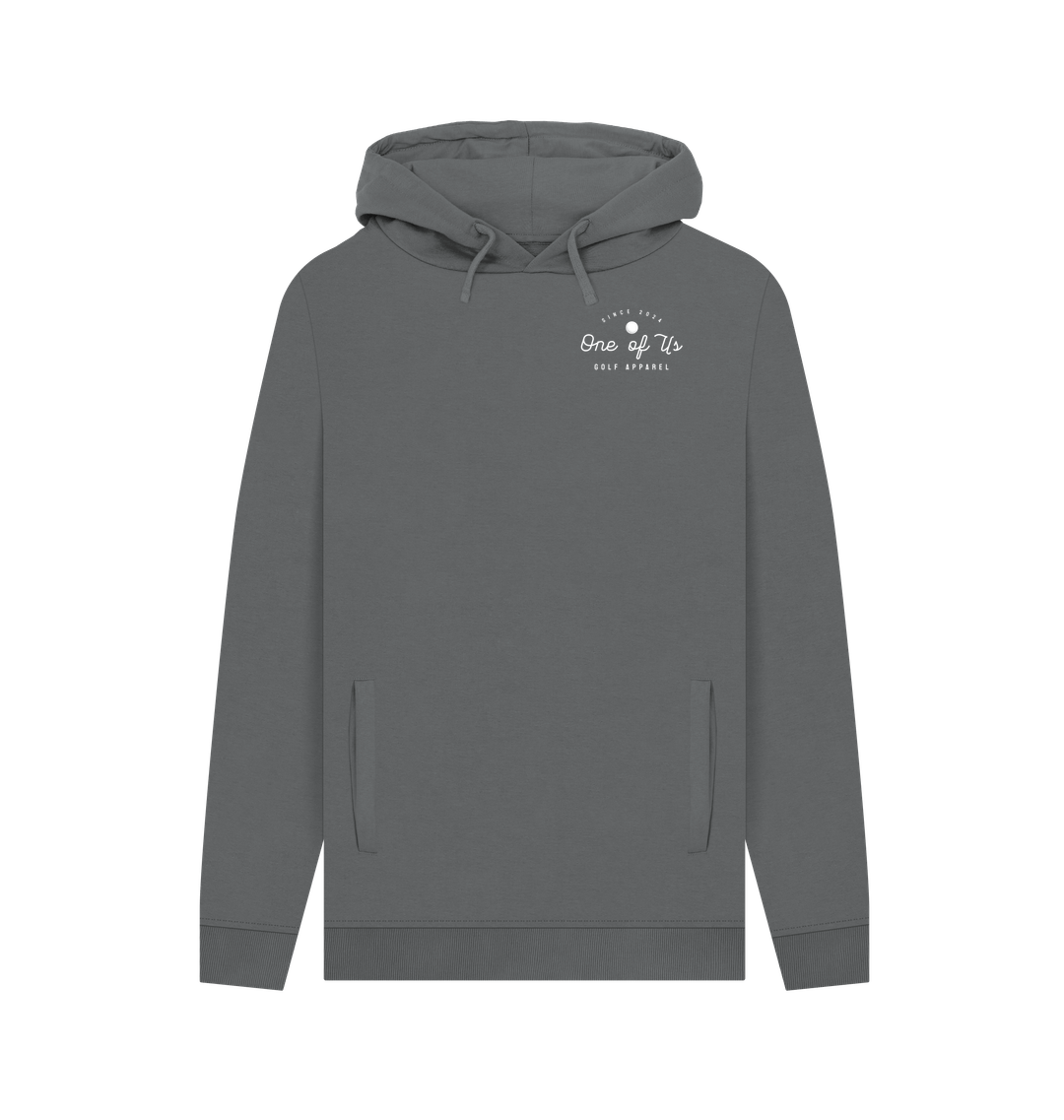 Slate Grey Printed Hoody Front