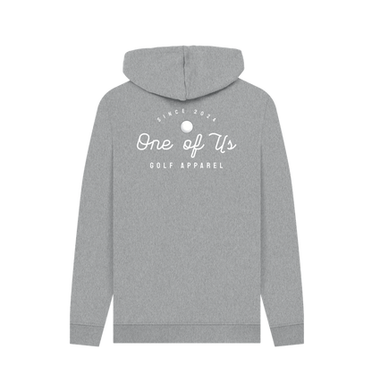 Light Heather Printed Hoody Back