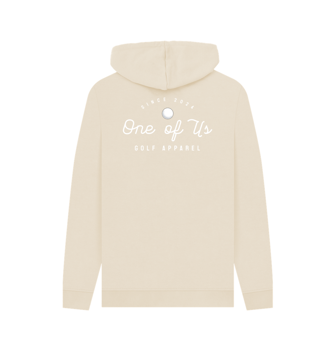 Oat Printed Hoody Back