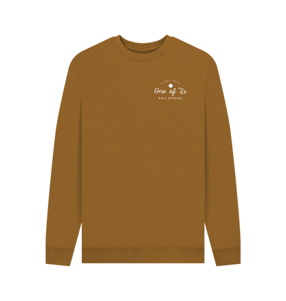 Brown Printed Sweater